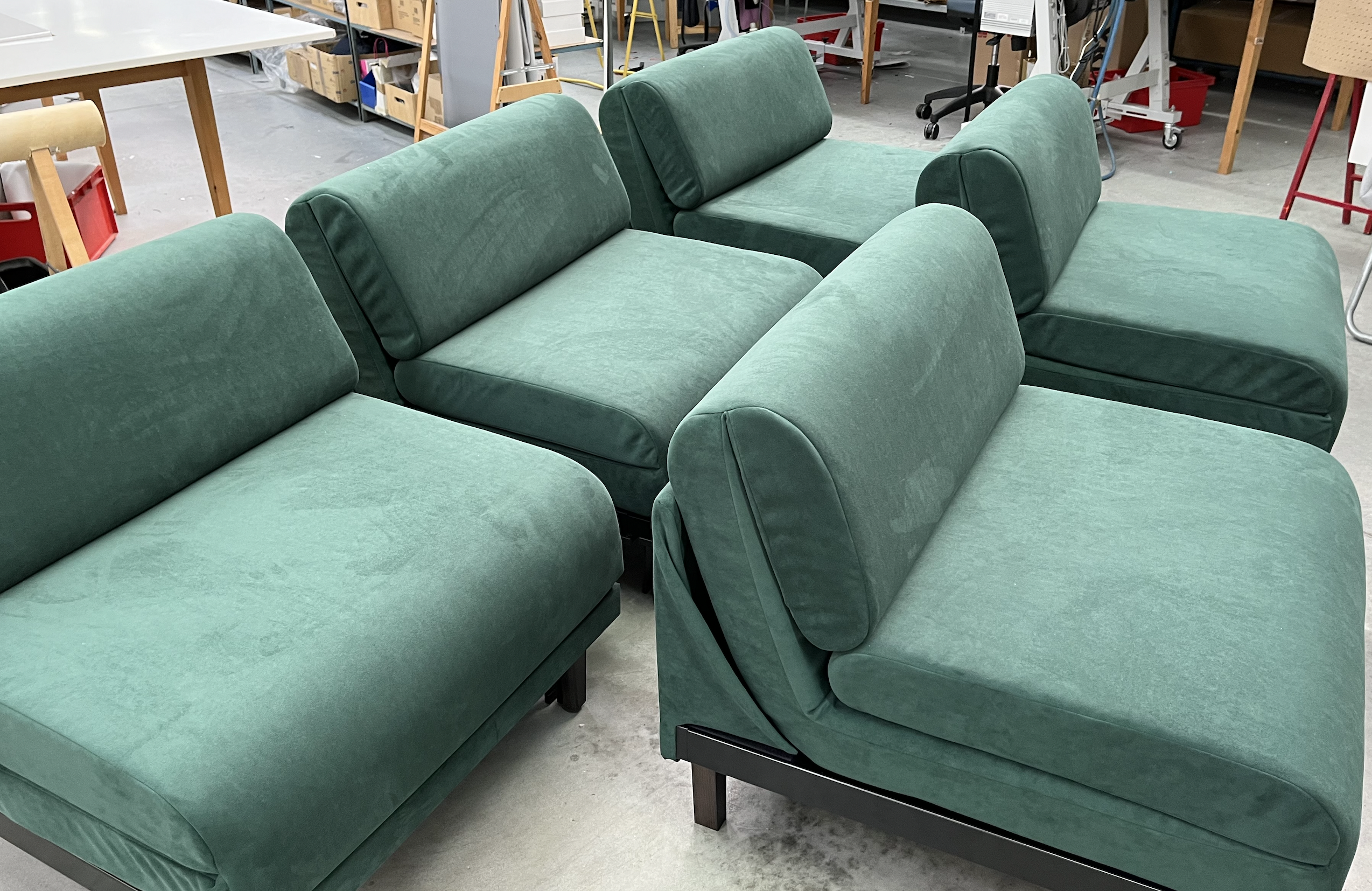 Fauteuil Likoolis Vert